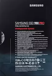 Samsung 980 PRO NVMe M.2