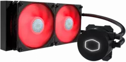 Cooler Master MASTERLIQUID ML240L V2 RED LED FANS