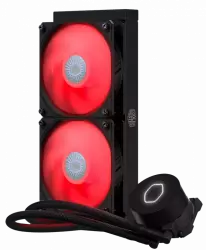 Cooler Master MASTERLIQUID ML240L V2 RED LED FANS