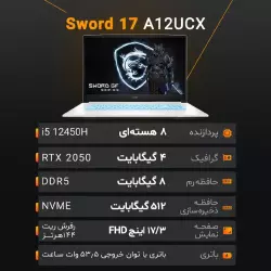 MSI Sword 17 A12UCX