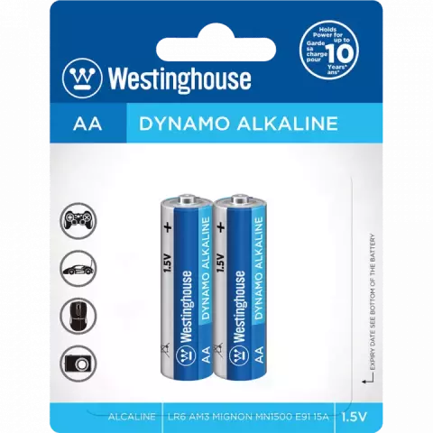 Westinghouse DYNAMO ALKALINE LR6-BP2