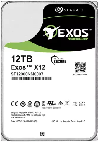 Seagate EXOS ENTERPRISE X12 ST12000NM0007