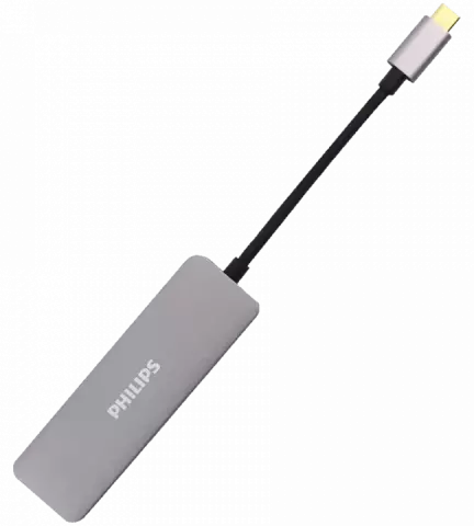 تبدیل USB TYPE-C به PHILIPS HDMI-USB3.0-CARDREADER مدل SWR1608C/93