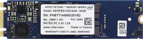 Intel OPTANE MEMORY MEMPEK1W016GA