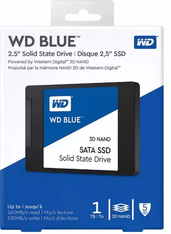 حافظه SSD اینترنال 1ترابایت WD مدل BLUE WDS100T2B0A