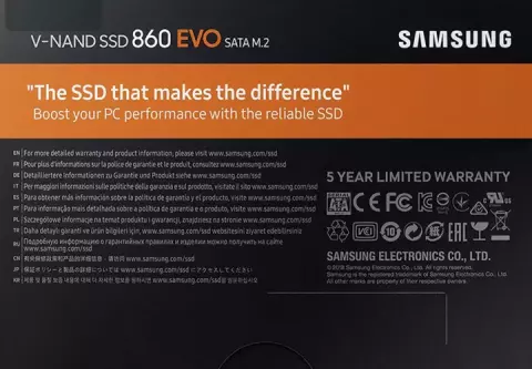 Samsung 860 EVO M.2