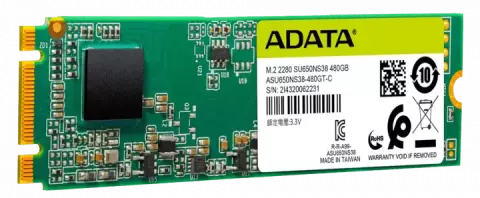 حافظه SSD اینترنال 120 گیگابایت Adata مدل ULTIMATE SU650 M.2