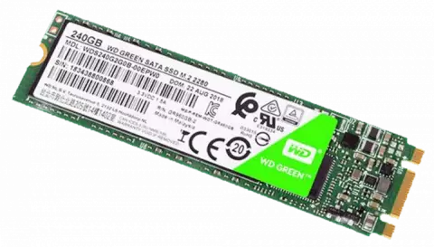 حافظه SSD اینترنال 240 گیگابایت WD مدل GREEN WDS240G2G0B M.2