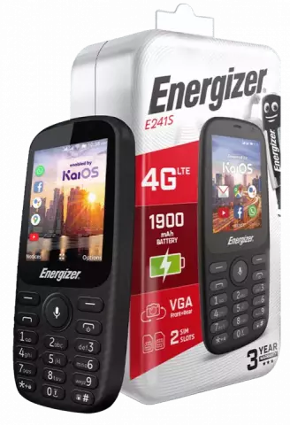 موبایل ENERGIZER مدل  Energy E241S دو سیم کارت