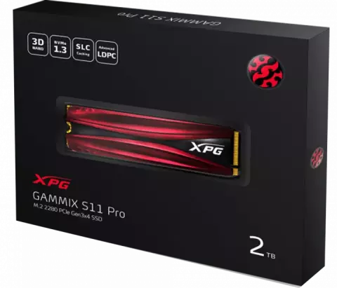 حافظه SSD اینترنال 2 ترابایت Adata مدل XPG GAMMIX S11 PRO NVME M.2