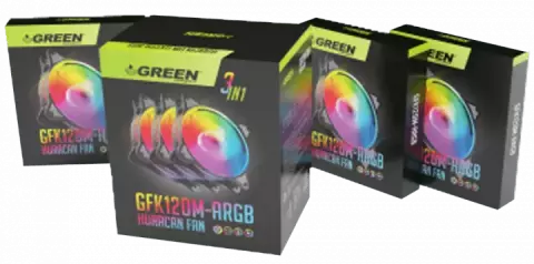 Green HURACAN GFK120M-ARGB