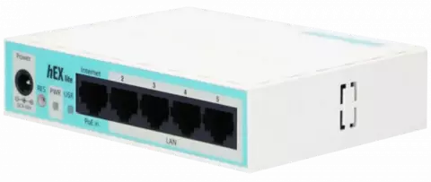 روتر شبکه  Mikrotik مدل  hEX lite