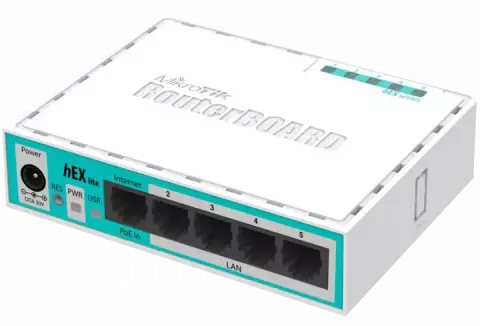 روتر شبکه  Mikrotik مدل  hEX lite