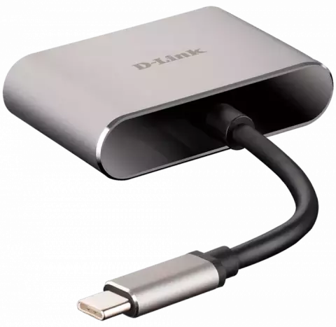 کابل تبدیل 11 سانتی متری USB TYPE-C به HDMI/VGA دی لینک مدل DUB-V210