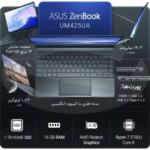 Asus Zenbook 14 UM425UA
