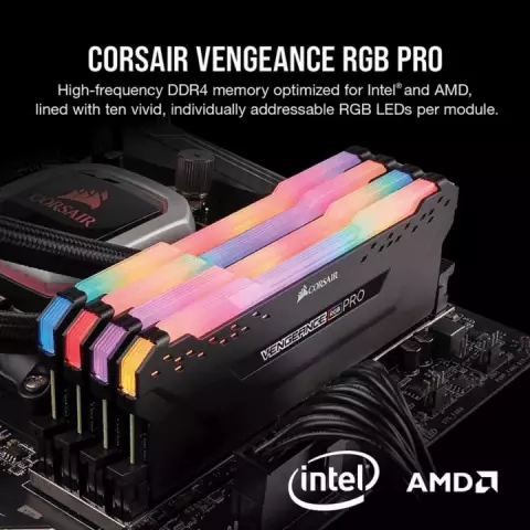 Corsair VENGEANCE RGB PRO CMW64GX4M2D3600C18