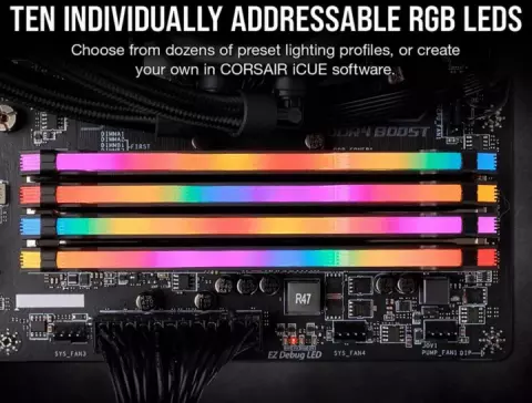 Corsair VENGEANCE RGB PRO CMW64GX4M2D3600C18