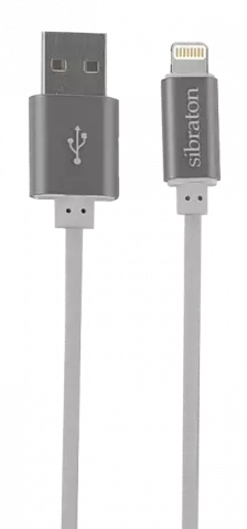 کابل شارژ 1.2 متری USB به Lightning سیبراتون مدل S232i