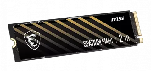 حافظه SSD اینترنال 2 ترابایت MSI مدل SPATIUM M460 NVME M.2