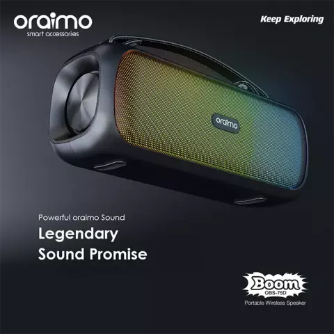 اسپیکر قابل حمل Oraimo مدل Boom OBS-75D