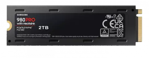 حافظه SSD اینترنال 2 ترابایت Samsung مدل  980 PRO NVMe M.2 w/ Heatsink