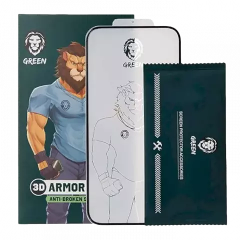 محافظ صفحه نمایش Green Lion مدل Armor Edge مناسب برای iPhone 12 / 12 Pro