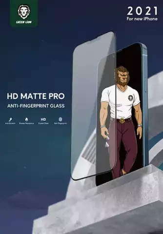 محافظ صفحه نمایش Green Lion مدلHD Matte Pro مناسب برای iPhone 13 Pro Max