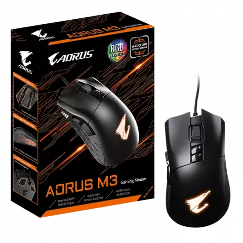 موس سیمی گیمینگ Gigabyte مدل AORUS M3