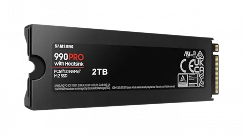 حافظه SSD اینترنال 2 ترابایت Samsung مدل  990PRO M.2 w/ Heatsink