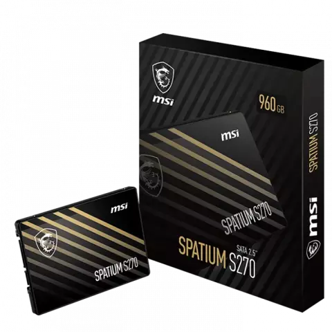 حافظه SSD اینترنال 480 گیگابایت MSI مدل SPATIUM S270