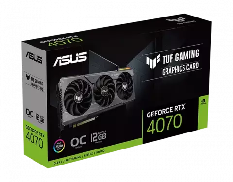 ASUS TUF Gaming GeForce RTX 4070 12GB GDDR6X OC Edition