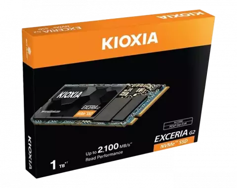 حافظه SSD اینترنال 2 ترابایت KIOXIA مدل  EXCERIA G2 NVMe M.2