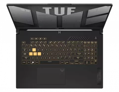 لپ تاپ گیمینگ 17.3 اینچ Asus مدل TUF Gaming F17 FX707VU4 - HX051