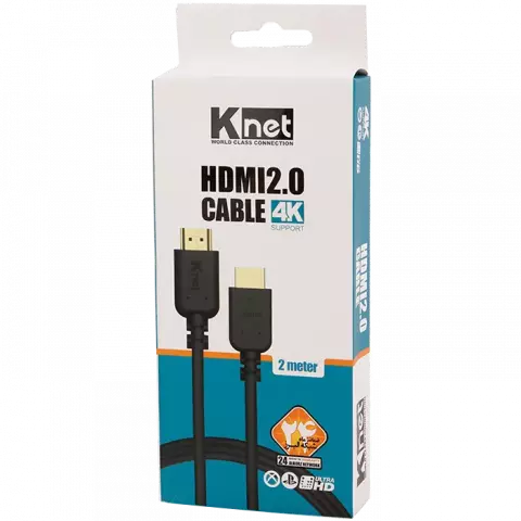 کابل 2 متری HDMI 2.0 کی نت مدل K-CH200020