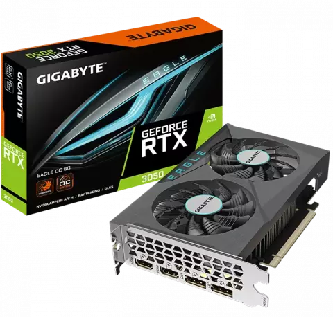 GIGABYTE GeForce RTX 3050 EAGLE OC 6G