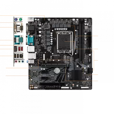 GIGABYTE H610M HD3P (rev. 2.0)