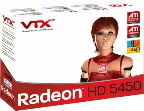 VTX-3D HD5450 VX5450 2GBK3-HE