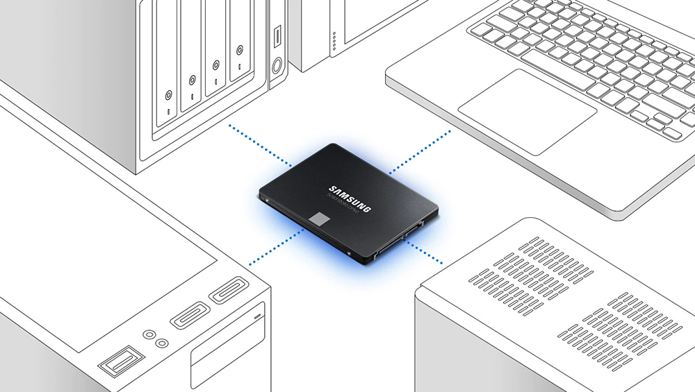 SSD اینترنال 500 گیگابایت سامسونگ 870 EVO